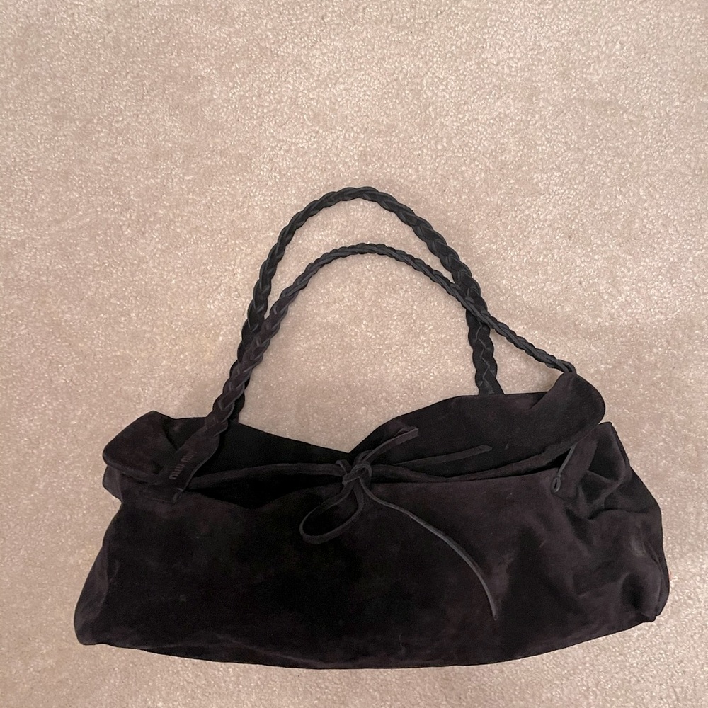 Miu Miu Suede Handbag